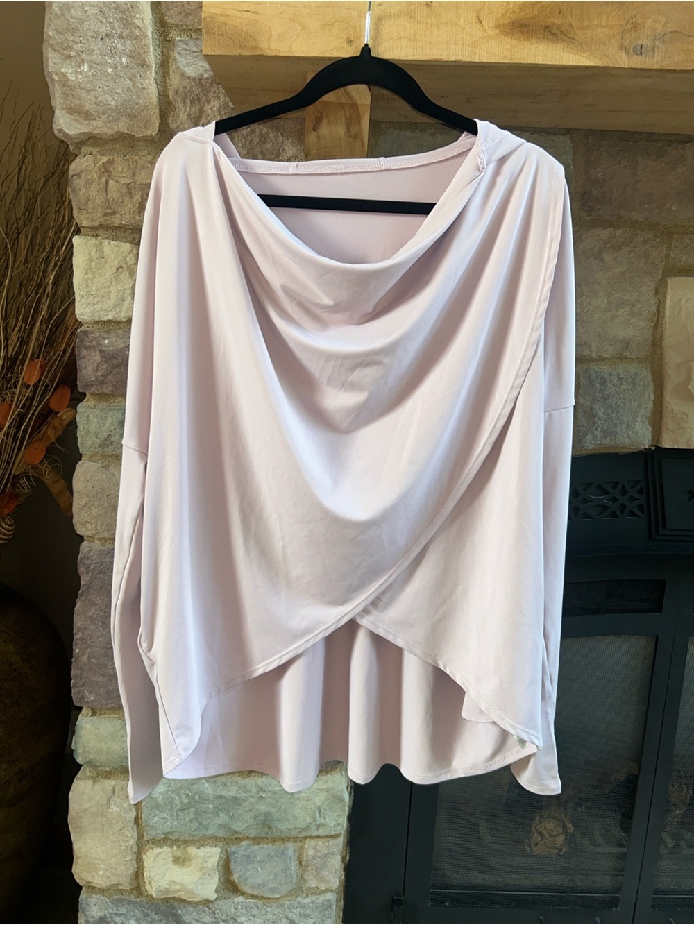 HALARA Draped Cowl Tunic